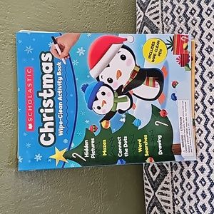 Scholastic wipe-clean activity book
